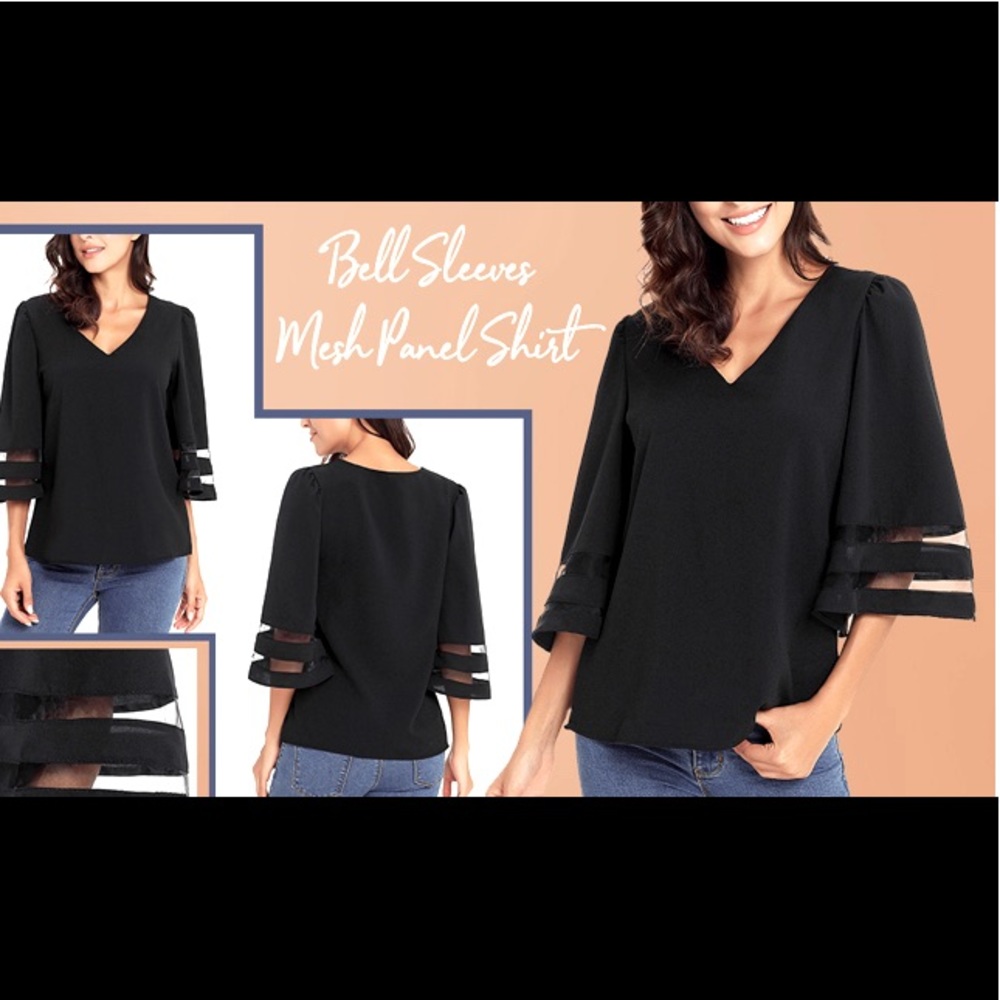 Bell Sleeve Top
